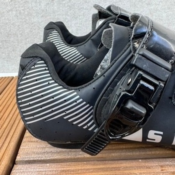 SPORT SPEED Cycling Shoes Black Buckle Strap Men Women Size 41 Bike